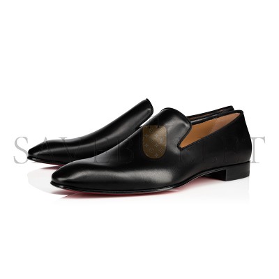 CHRISTIAN LOUBOUTIN DANDELIONLOAFERS CALF LEATHER BLACK MEN 1151071BK01